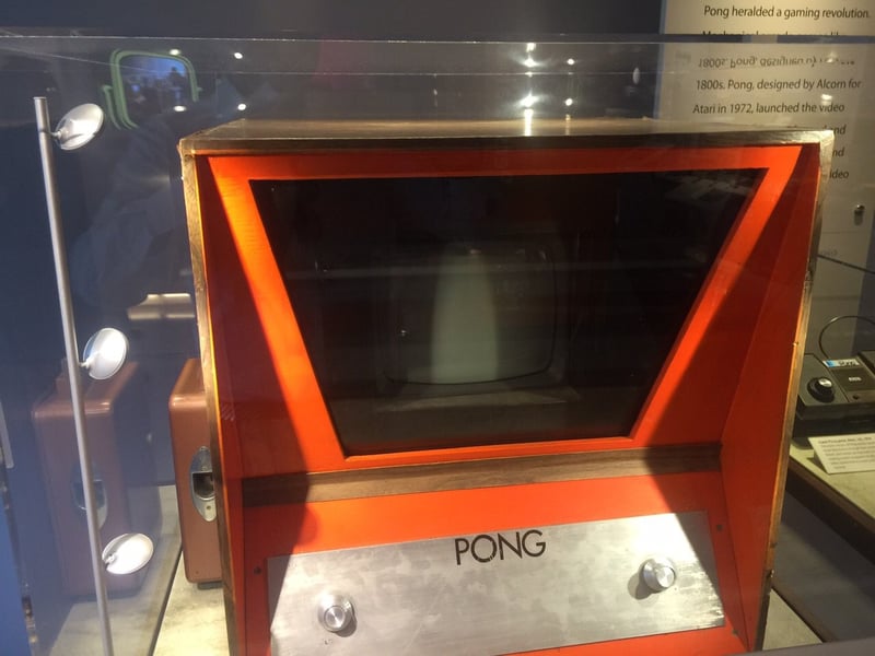 One of the first Video Game, Pong