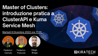 Master of Clusters introduzione pratica a ClusterAPI e Kuma Service Mesh_Def-1