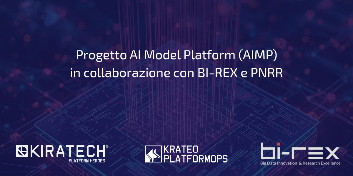 Progetto AI Model Platform (AIMP) in collaborazione con BI-REX e PNRR